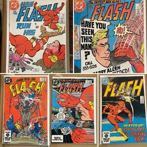 Lot Of 5 FLASH #331 - 335 (1984 DC) Infantino & Giordano Covers